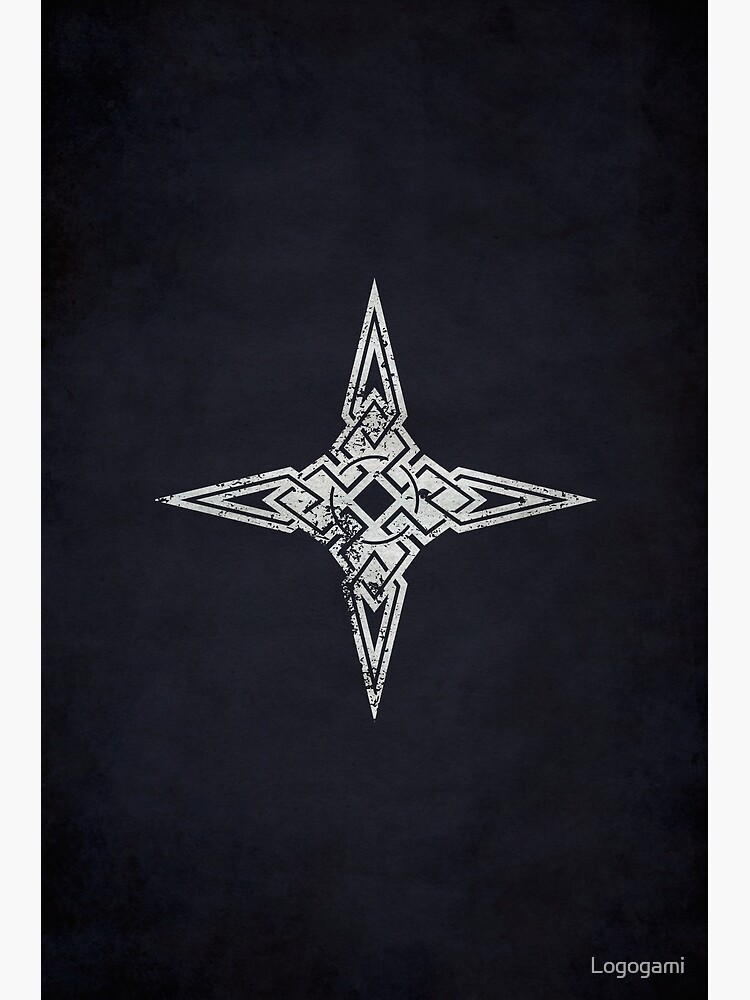 Dawnstar Logo · Distressed Poster For Sale By Logogami Redbubble