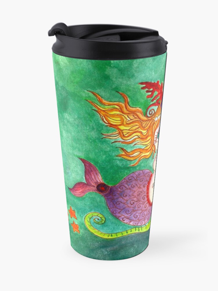 Alternate view of Chubby Mermaid Travel Mug