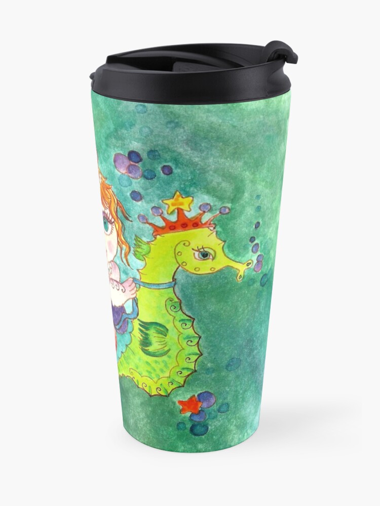 Alternate view of Chubby Mermaid Travel Mug