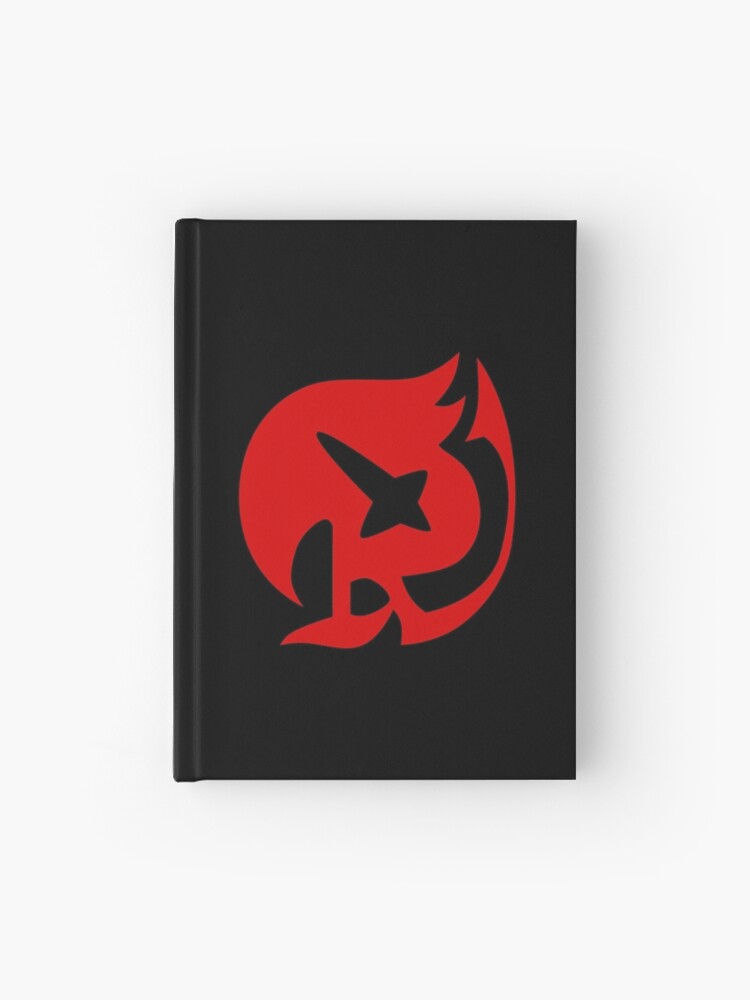 Fairy Tail Raven Tail Symbol Hardcover Journal By Elizaldesigns Redbubble