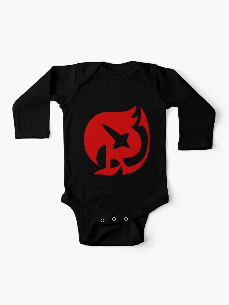 Fairy Tail Raven Tail Symbol Baby One Piece By Elizaldesigns Redbubble