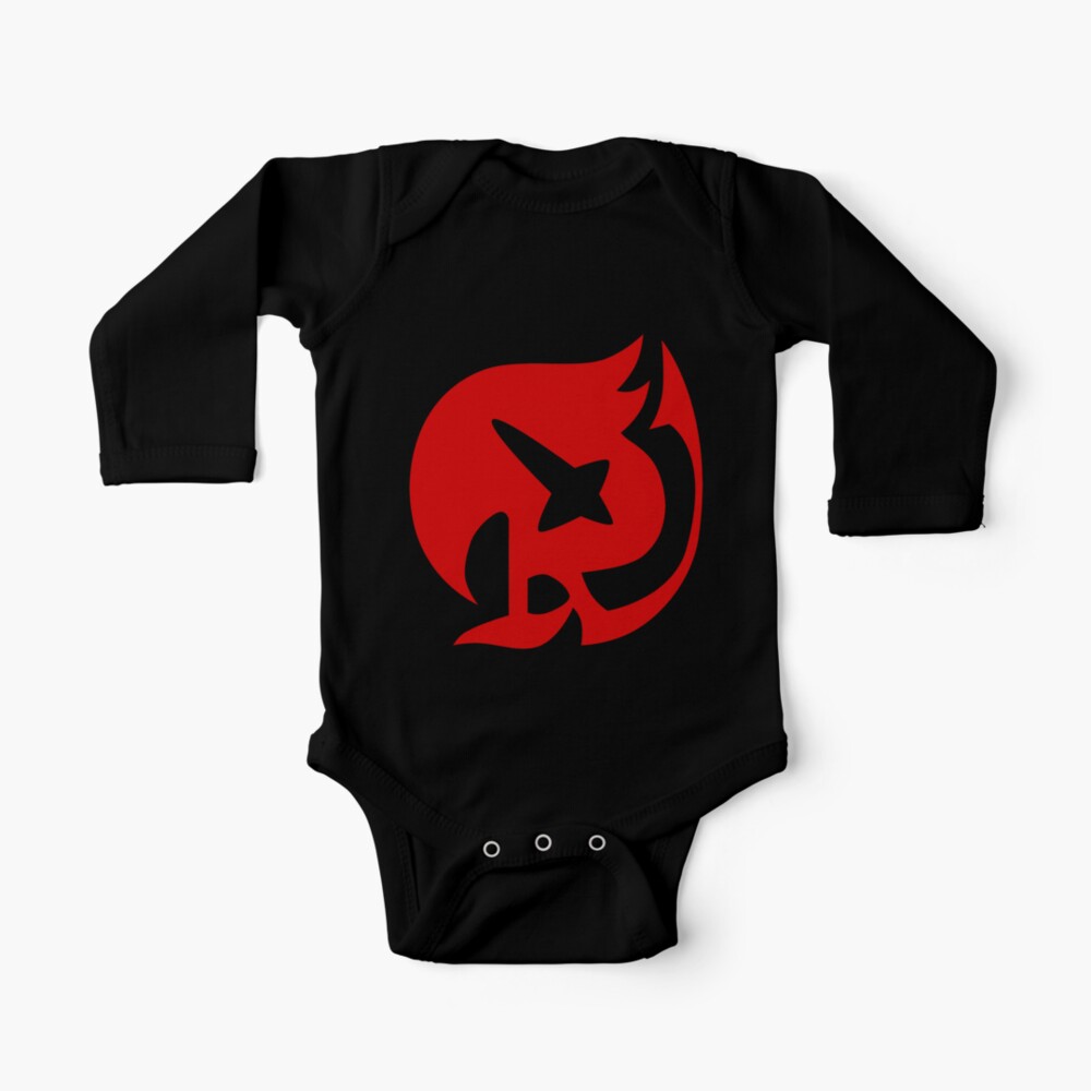 Fairy Tail Raven Tail Symbol Baby One Piece By Elizaldesigns Redbubble