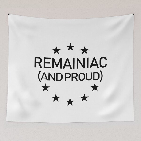Item preview, Remainiac And Proud Anti Brexit design designed and sold by GetItGiftIt.