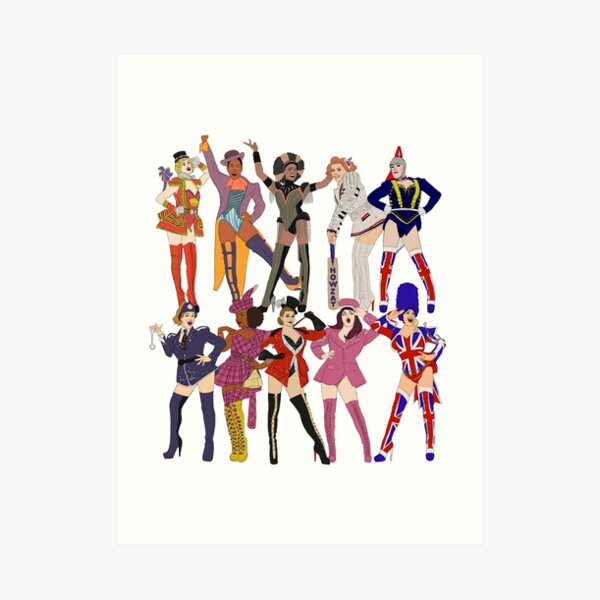 Kinky Boots Angels Art Print