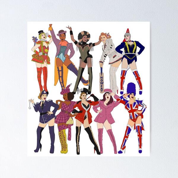 “Kinky Boots Angels” Poster for Sale by stagedoormerch | Redbubble