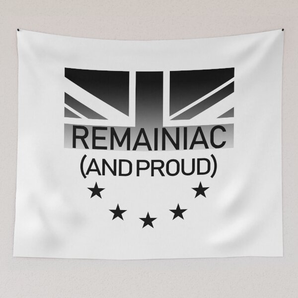 Item preview, Remainiac And Proud Anti Brexit design designed and sold by GetItGiftIt.