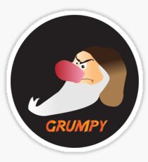 GRUMPY Sticker