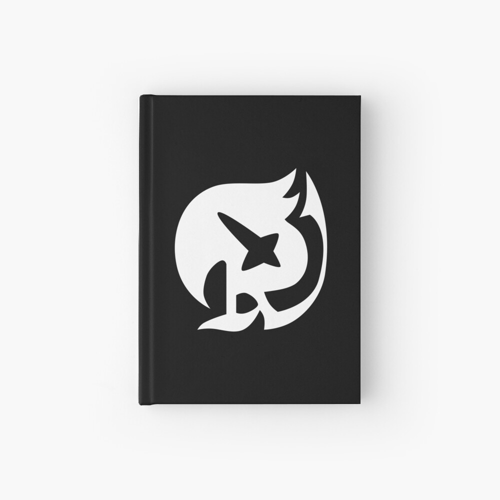 Fairy Tail Raven Tail Symbol Hardcover Journal By Elizaldesigns Redbubble