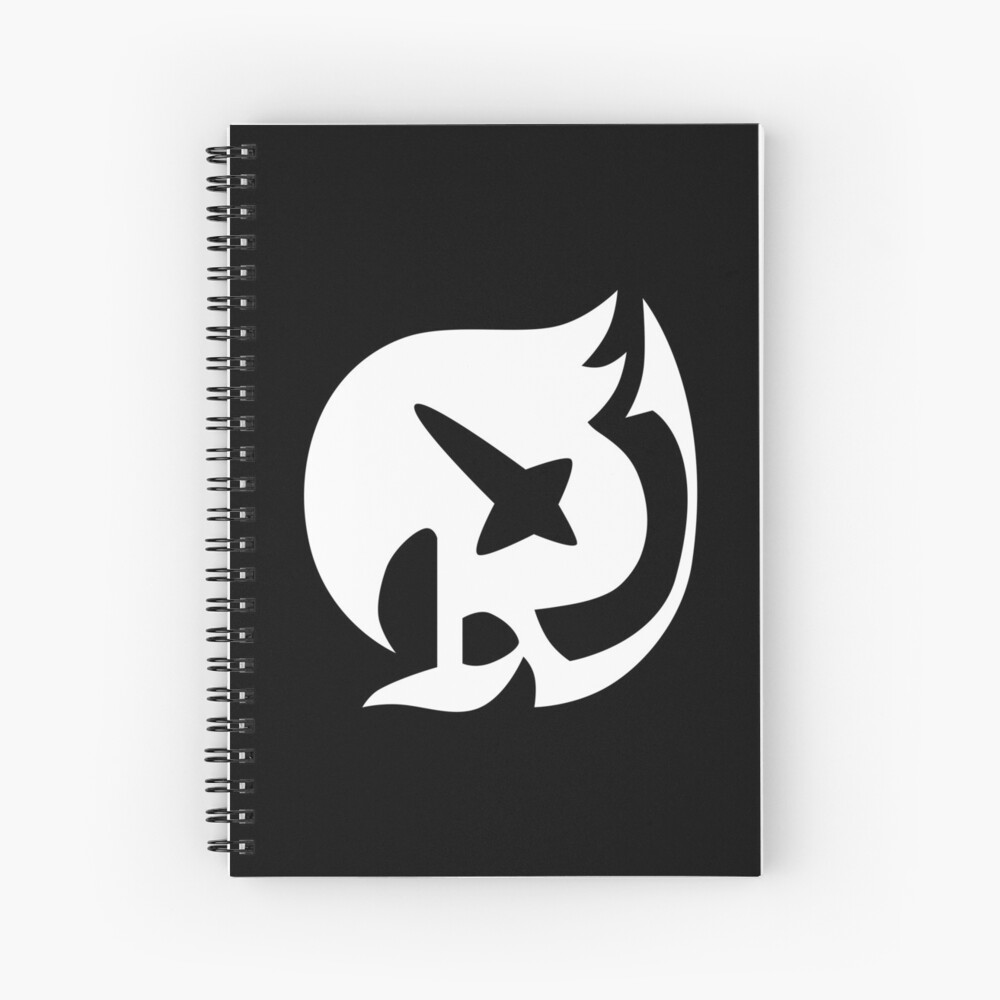 Fairy Tail Raven Tail Symbol Hardcover Journal By Elizaldesigns Redbubble
