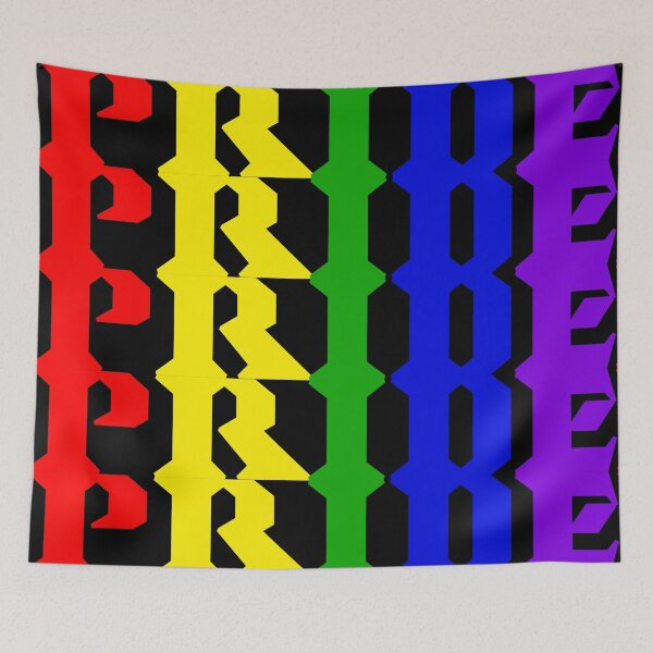 Item preview, LGBT Lesbian Gay Pride rainbow love designed and sold by BubblynBloom.
