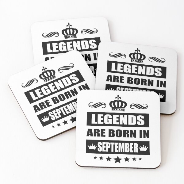 Item preview, Legends Are born In September designed and sold by TheArtism.