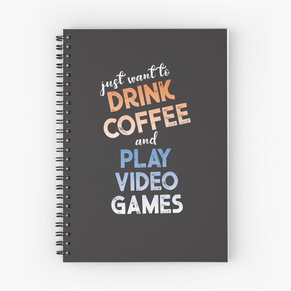 Item preview, Drink Coffee and Play Video Games Video Gamers designed and sold by sherogins.