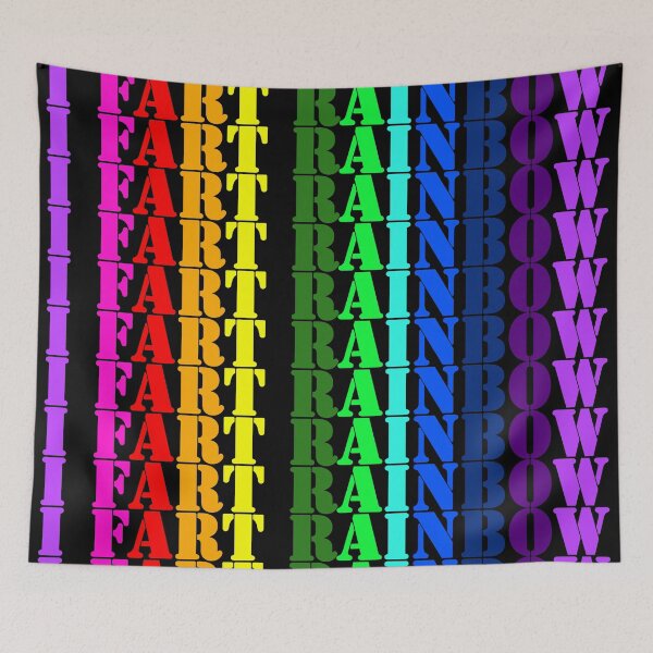 Item preview, I Fart Rainbow LGBT Lesbian Gay Pride love designed and sold by BubblynBloom.