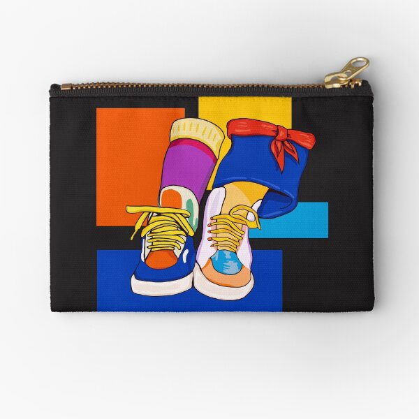 Punky Brewster shoes and socks Zipper Pouch