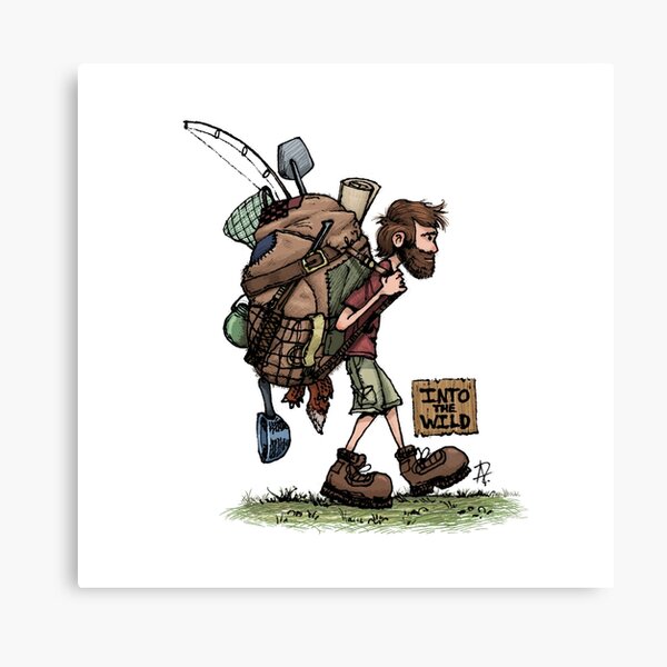 Into the wild Canvas Print