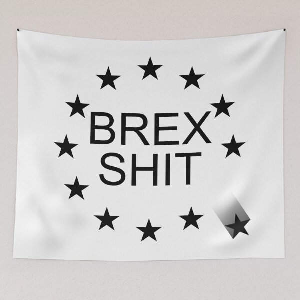 Item preview, Brex Shit Anti Brexit design designed and sold by GetItGiftIt.