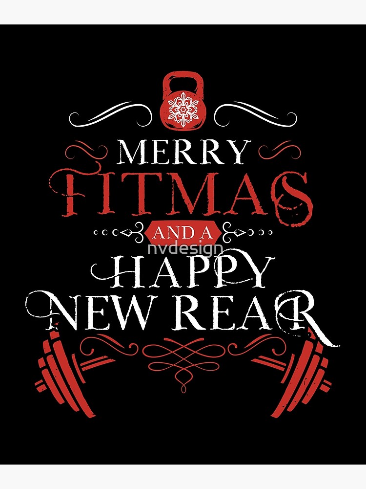 Merry Fitmas And A Happy New Rear Christmas Fitness Workout Merry Fitmas And A Happy New Rear Christmas Fitness Workout