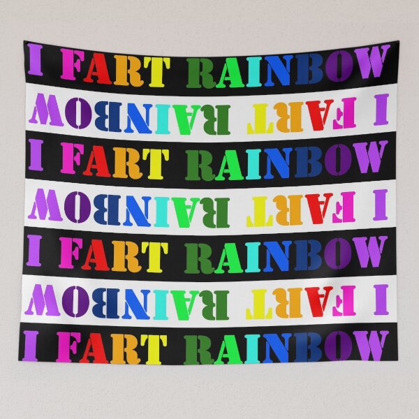 Item preview, I Fart Rainbow LGBT Lesbian Gay Pride love designed and sold by BubblynBloom.