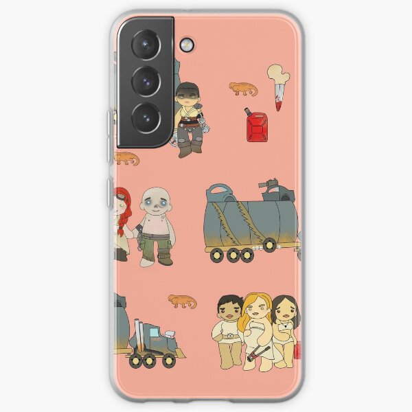 Across the Wasteland (in Peach) Samsung Galaxy Soft Case