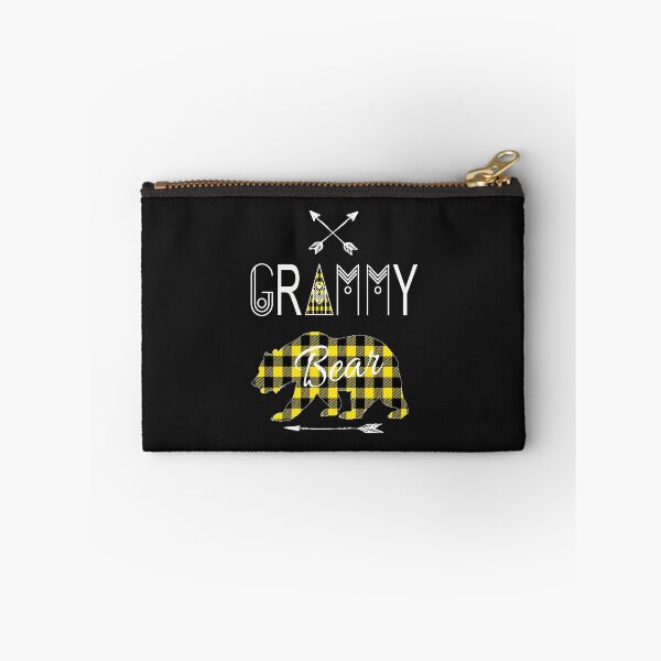 Item preview, Grammy Bear Yellow Grammy Buffalo Plaid Family Christmas Camping Gift designed and sold by Sapphire Star.