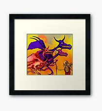 Dragon Master. Framed Print