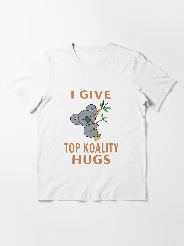 Vista alternativa de Camiseta esencial Doy los mejores abrazos de Koality