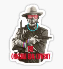 EDM Clint Eastwood Sticker