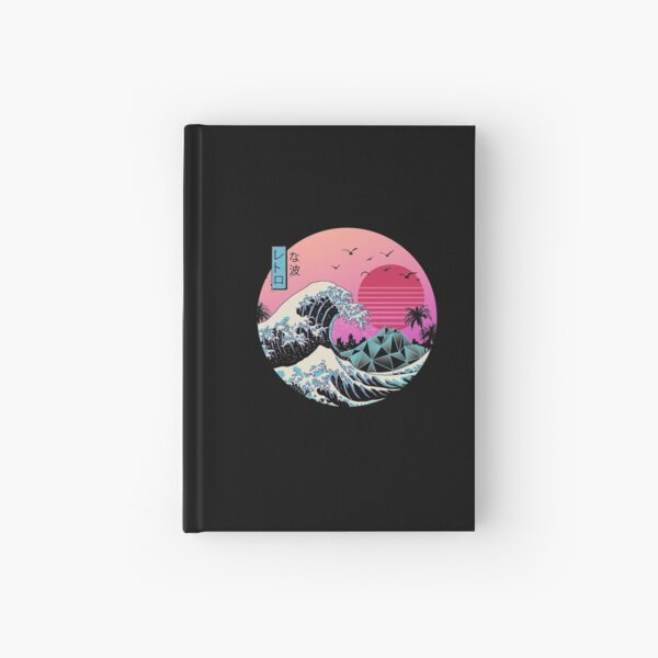 The Great Retro Wave Hardcover Journal