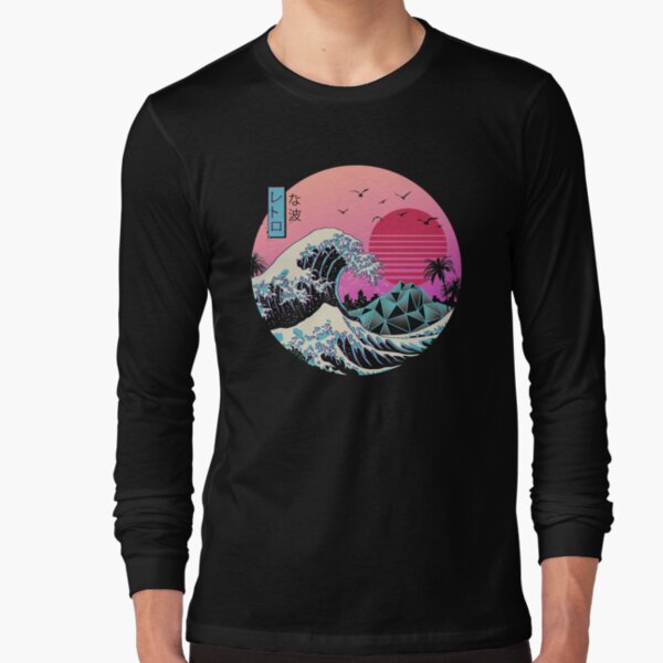 The Great Retro Wave Long Sleeve T-Shirt