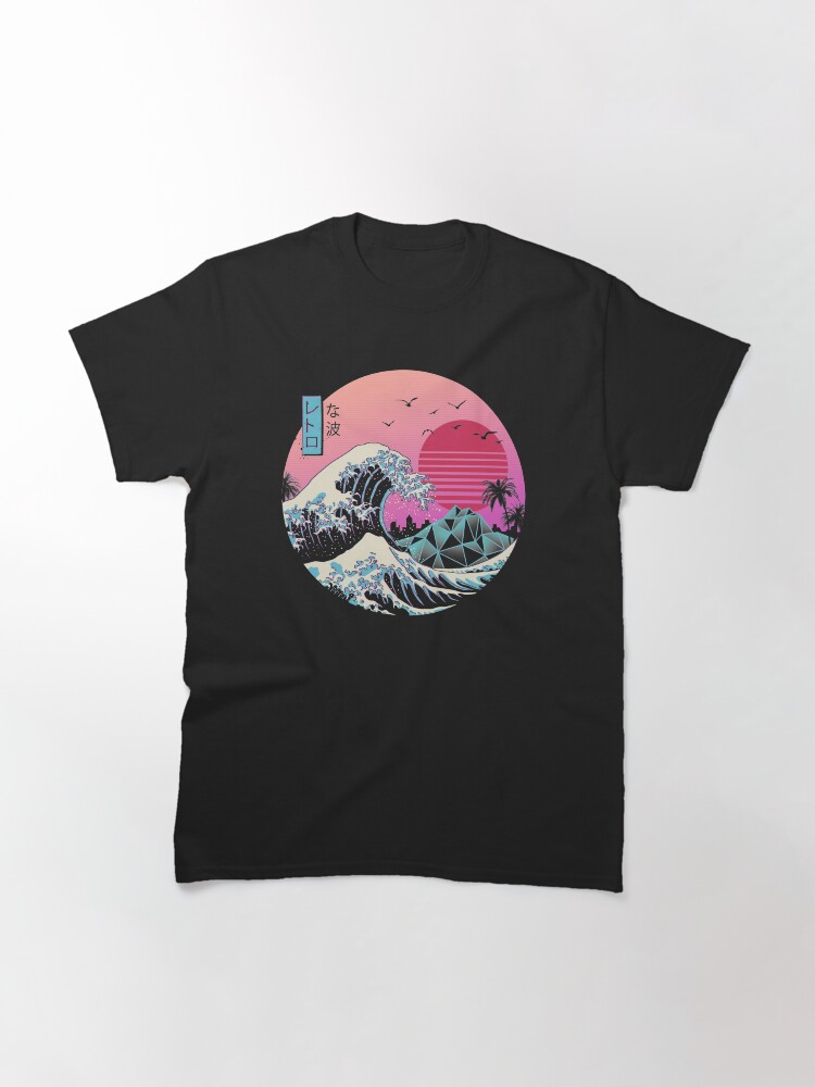 Thumbnail 3 of 7, Classic T-Shirt, The Great Retro Wave designed and sold by vincenttrinidad.