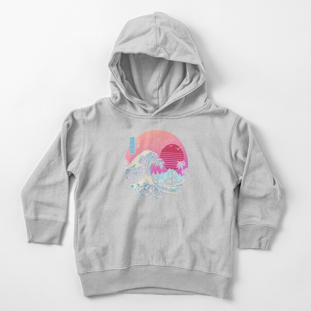 The Great Retro Wave Toddler Pullover Hoodie