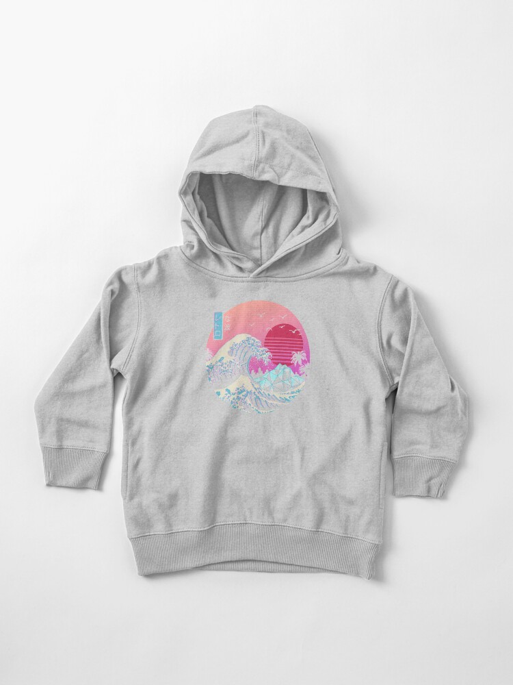 retro wave hoodie