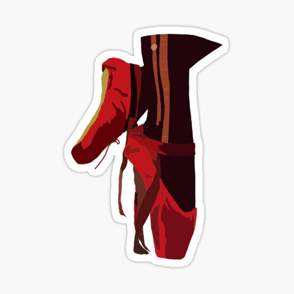 Kate Bush - die roten Schuhe (Version 1) Sticker