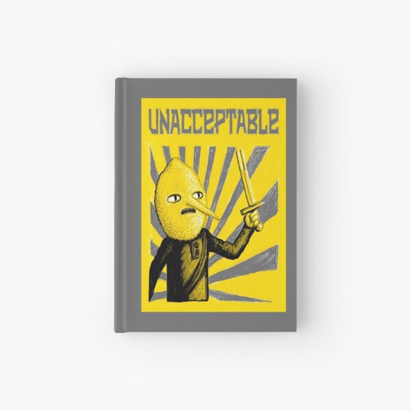 Unacceptable Hardcover Journal