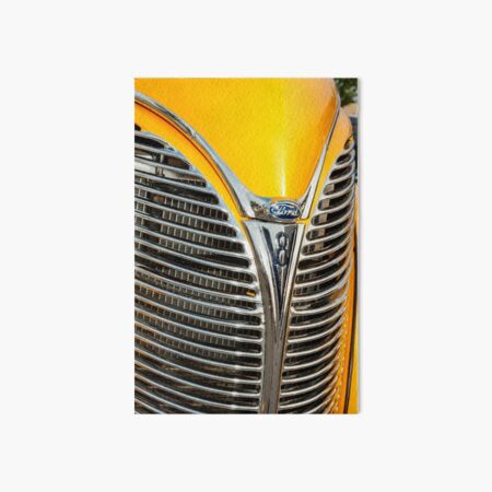 slutpunkt Vi ses temperament 1938 Ford V8 Grill 5" Poster for Sale by Robert Alsop | Redbubble