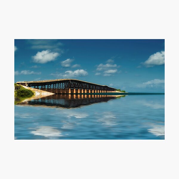 Item preview, Old Bahia Honda Bridge designed and sold by fineartbyK.