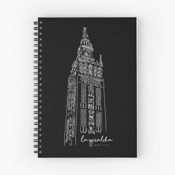 Item preview, La Giralda - Sevilla - Black - Minimalist Design  designed and sold by Tropical Blood.