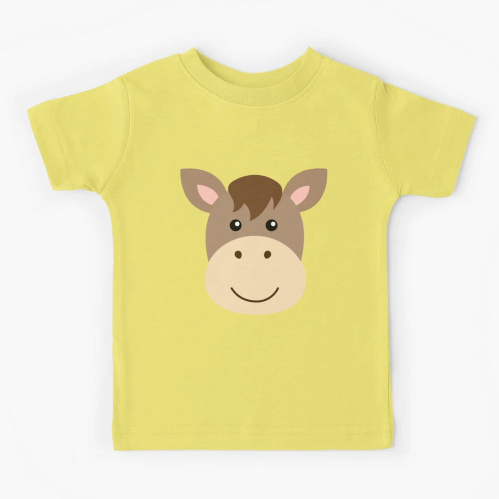 Trotro donkey towel TROtro GALLIMARD JEUNESSE t-shirt yellow