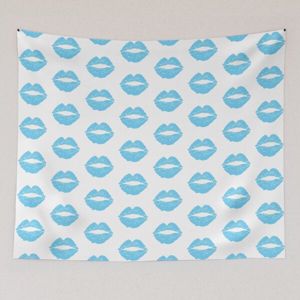 Item preview, Light Blue Lips designed and sold by Cool Fun  Awesome Time.