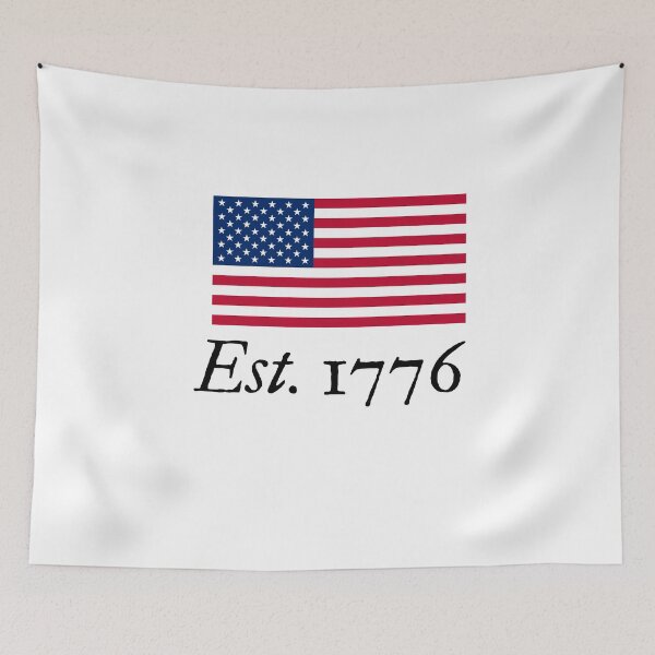 Item preview, USA Established 1776 - USA Flag designed and sold by AmericanArt.