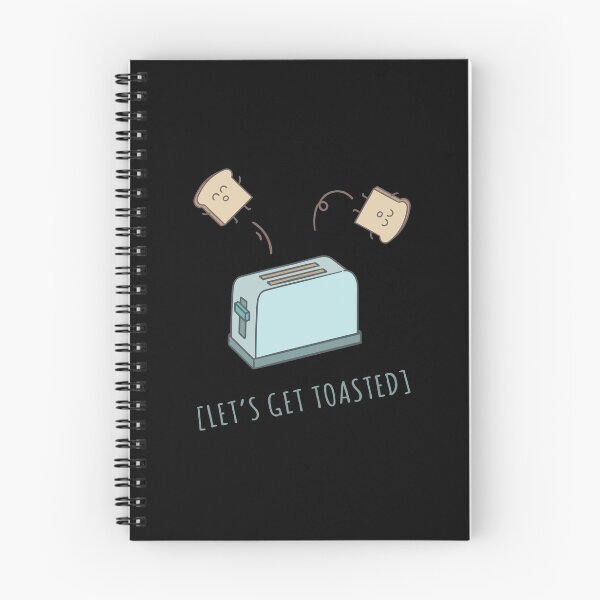 Item preview, Let's Get Toasted - Toaster, Bread Design designed and sold by KoolMoDee.