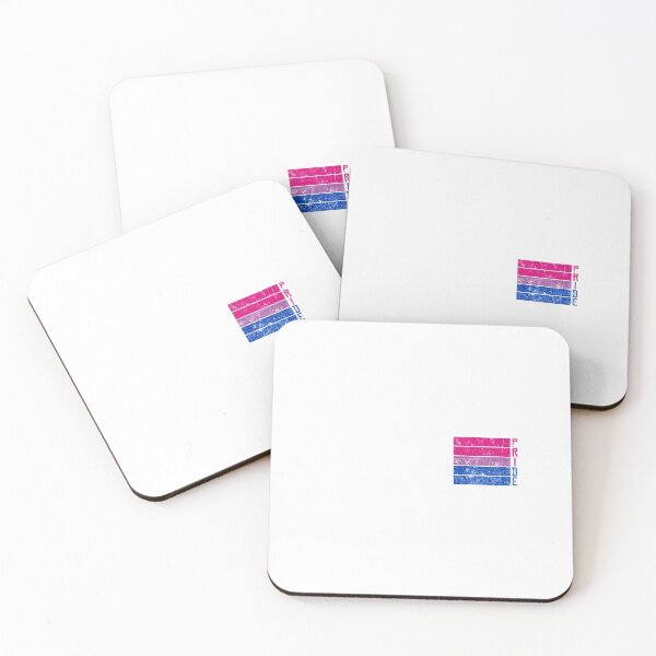 Artikelvorschau, Gay Pride LGBT Bisexuell Bi Distressed Pop Art Design entworfen und verkauft von phoxydesign.