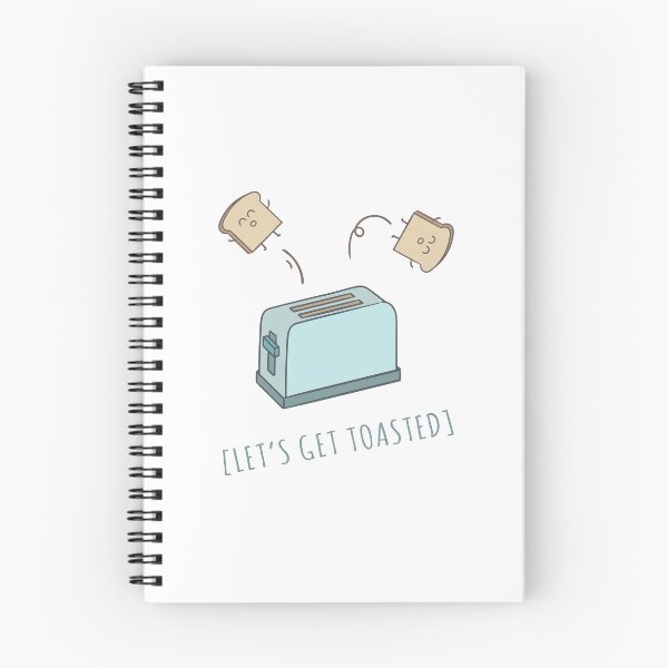 Item preview, Let's Get Toasted - Toaster, Bread Design designed and sold by KoolMoDee.