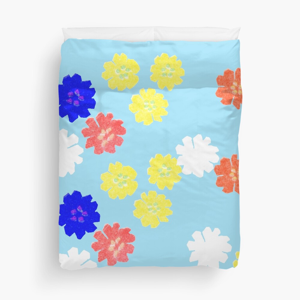 Flower Basket II Duvet Cover