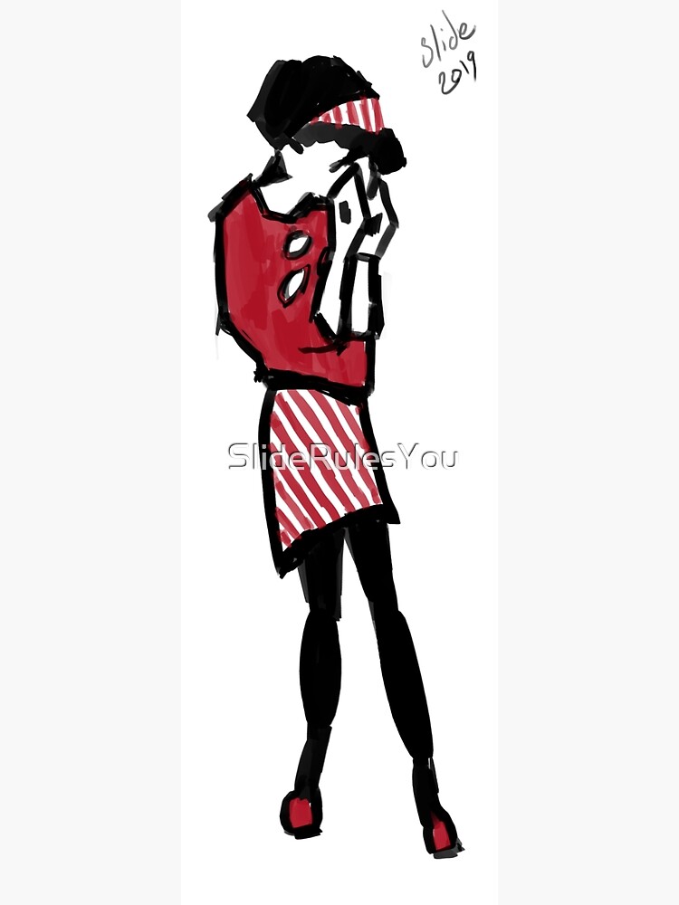 Sad Ska Girl by SlideRulesYou