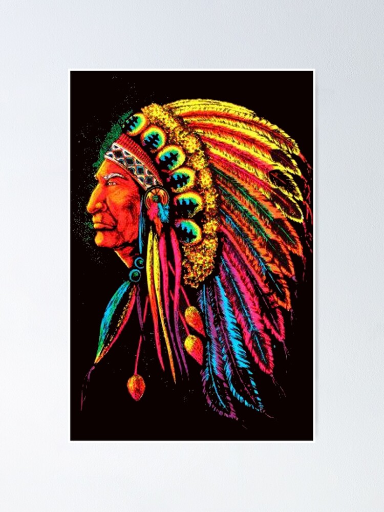 Alternate view of Indian Chief Poster