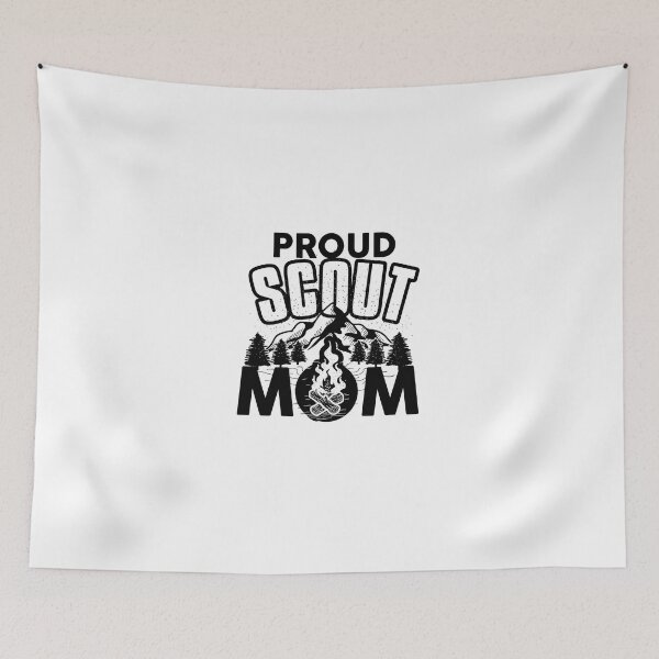 Item preview, proud scout mom designed and sold by wizarts.