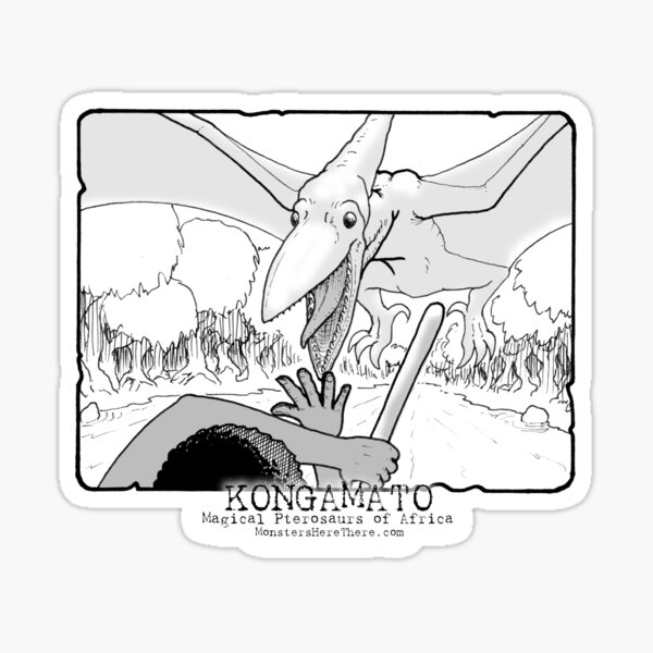 Kongamato Sticker
