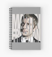 Martin Freeman Spiral Notebook