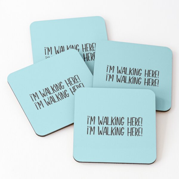 Item preview, I'm walking here (black) designed and sold by didijuca.